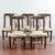 Vintage Carved Armchairs, Set of 5 For Sale - Image 9 of 9
