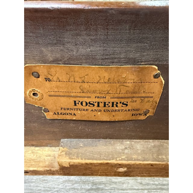 Antique Full Size Late Victorian Carved Walnut Bed For Sale - Image 17 of 18