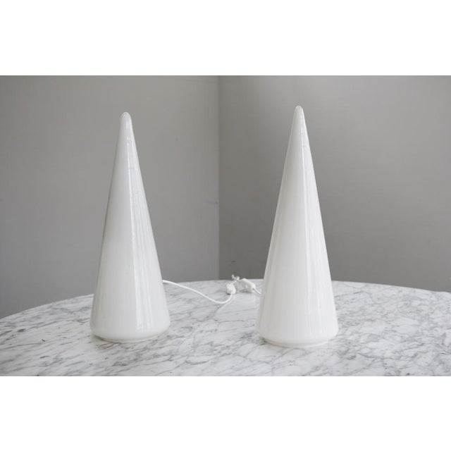 Space Age Cone Lamp from Vetri Murano, 1970s For Sale - Image 9 of 10