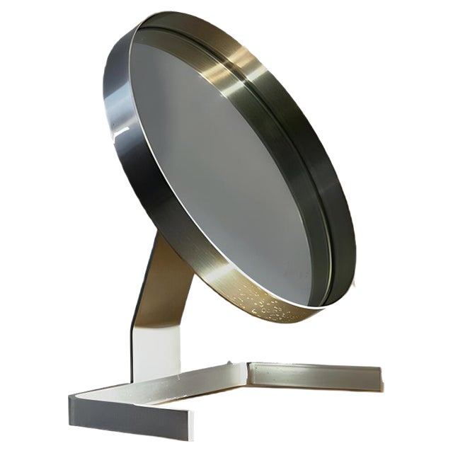 Vintage French Mirror by Pierre Vandel, 1970s For Sale