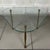Modernist Crystal and Brass Low Table from Fontana Arte For Sale - Image 10 of 10
