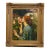 Late 20th Century Sole of a Rose Portrait Oil Painting on Burlap After John William Waterhouse 27" For Sale