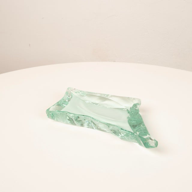 1950s Crystal Ashtray from Fontana Arte, Italy, 1950s For Sale - Image 5 of 17