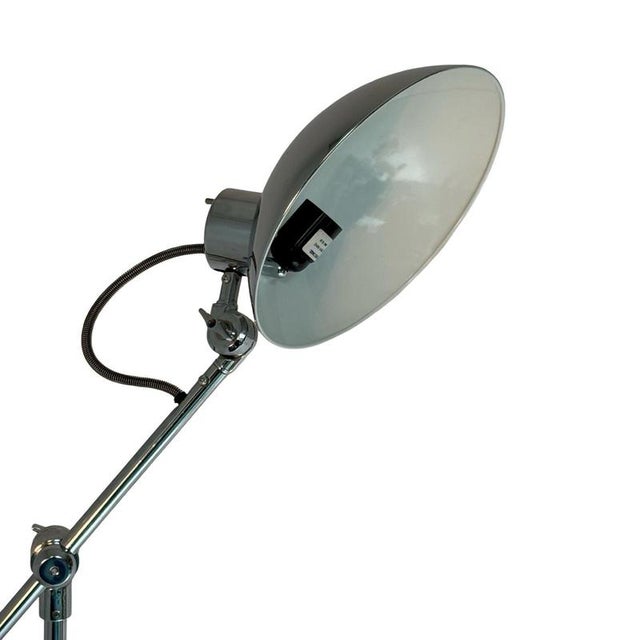 Yasu Sasamoto Dulton Co. LTD Floorlamp in the Style of a Microphone Stand For Sale - Image 7 of 11