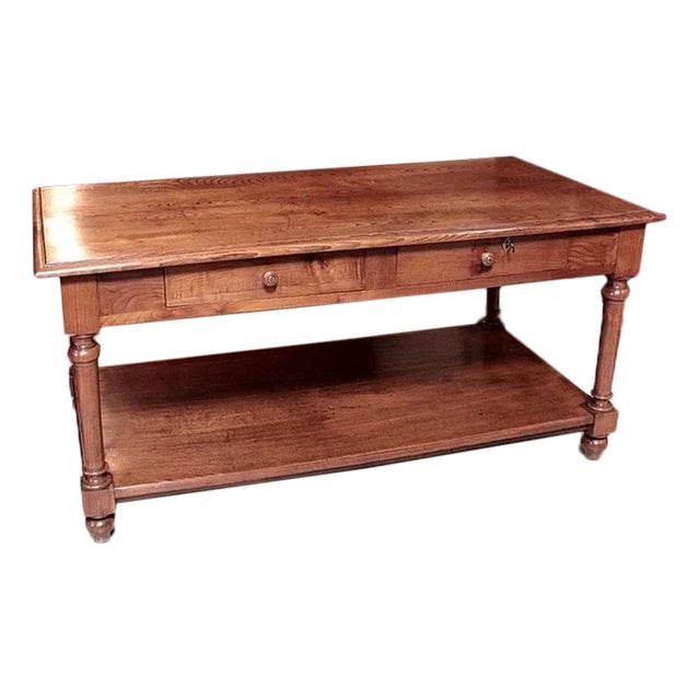 Early 20th Century Oak Drap Table For Sale