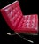 Attributed Knoll Barcelona Chair & Matching Ottoman – Early 1960s Chrome Frame, Custom Red Leather, Laurel Canyon Provenance For Sale In Los Angeles - Image 6 of 15