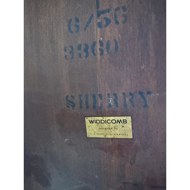 1950s t.h. Robsjohn-Gibbings Arch Coliseum Console Table for Widdicomb For Sale - Image 12 of 12