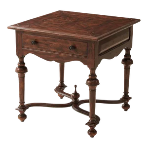 William and Mary Antiqued End Table