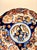 Red Antique Imari Scalloped Plate For Sale - Image 8 of 9