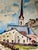 Original watercolor on paper by Henry Emil Salloch, also known as Heinz Emil Salloch, the German-born American artist and...