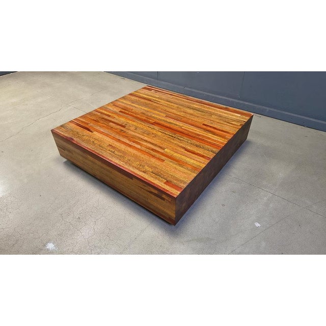 Brown Aulia Coffee Table attributed to Henk Vos for Linteloo, 1990s For Sale - Image 8 of 14