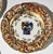 Ceramic Set of 8 Antique Capodimonte Armorial Crest Cabinet Plates For Sale - Image 7 of 8