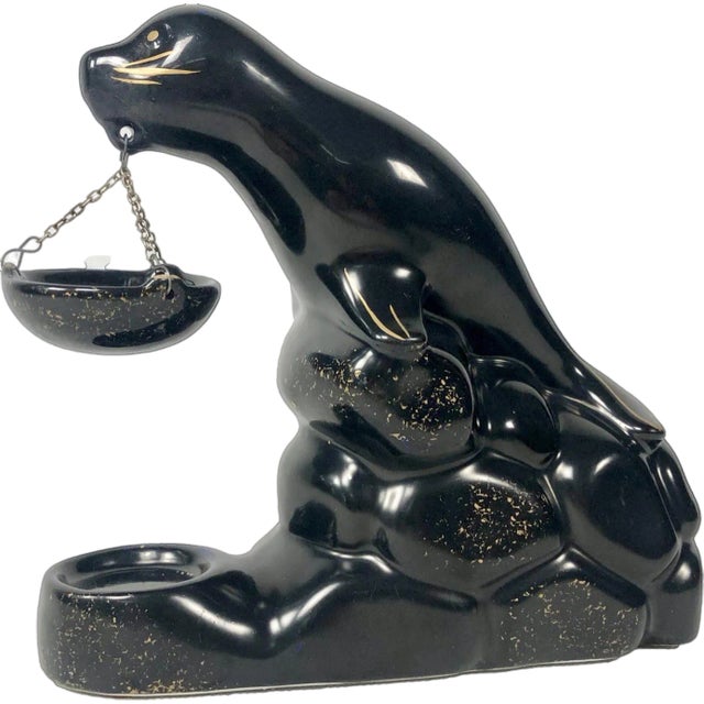 Ceramic Seal Figure, 1950s For Sale