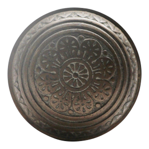 Antique Nashua Dark Bronze Door Knob