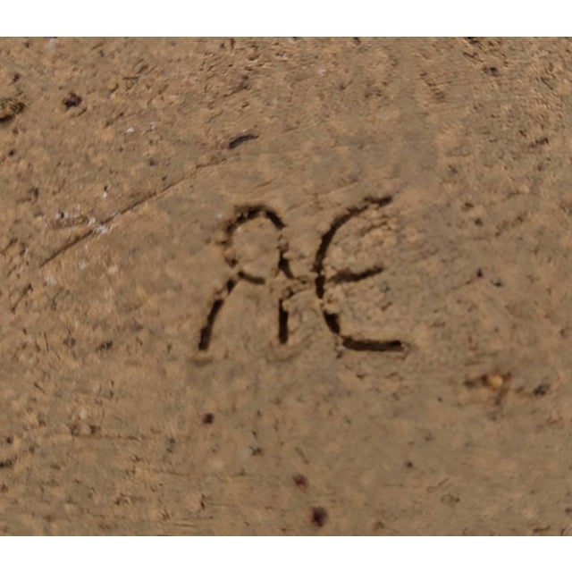 Mid 20th Century Drip-Glazed Raku Stoneware Vase For Sale - Image 10 of 10