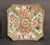 Antique Rose Medallion Octagonal Plates - Set of Seven For Sale - Image 6 of 8