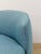 Textile Costal Modern Blue Upholstered Accent Chair Living Room Bedroom Comfortable For Sale - Image 7 of 9