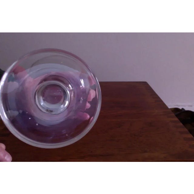 Transparent 1950s Mid Century Scandinavian Modern Jens Quistgaard for Dansk Crystal Goblets - Set of 4 For Sale - Image 8 of 8