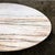 Oval Breccia Sarda Striato Marble Coffee Table, Italy, 1980s For Sale - Image 5 of 15