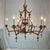1960s Whimsical Chinoiserie Faux Bamboo Monkey Chandelier With Black Teardrop Accents For Sale - Image 16 of 16