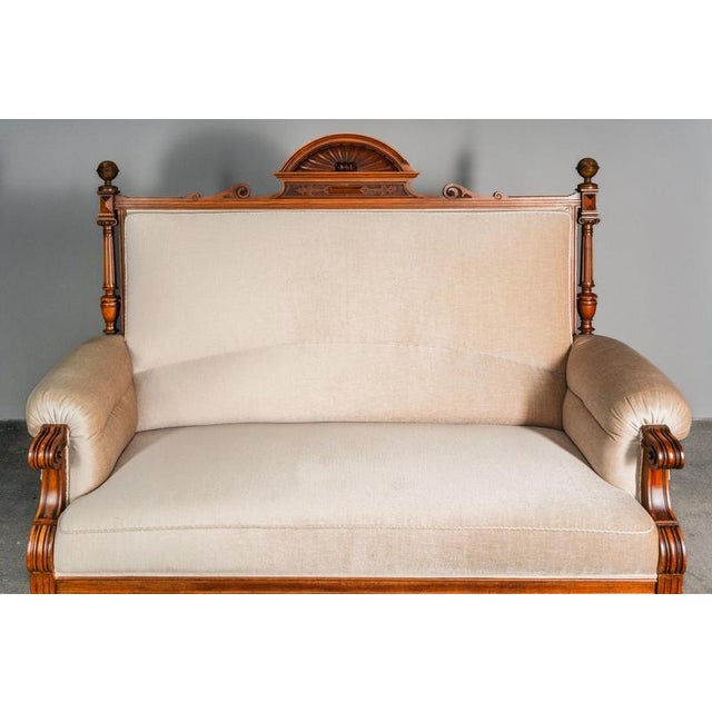 Antique 19th Century Gründerzeit Sofa For Sale - Image 9 of 18