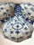 Royal Copenhagen Blue Fluted Full Lace Three-Section Serving Dish No. 1005 For Sale In New York - Image 6 of 12