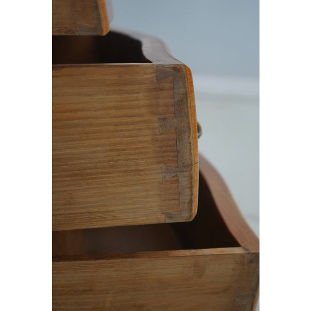 1920s French Louis XV Marble Top Commode Accent Chest For Sale - Image 5 of 17