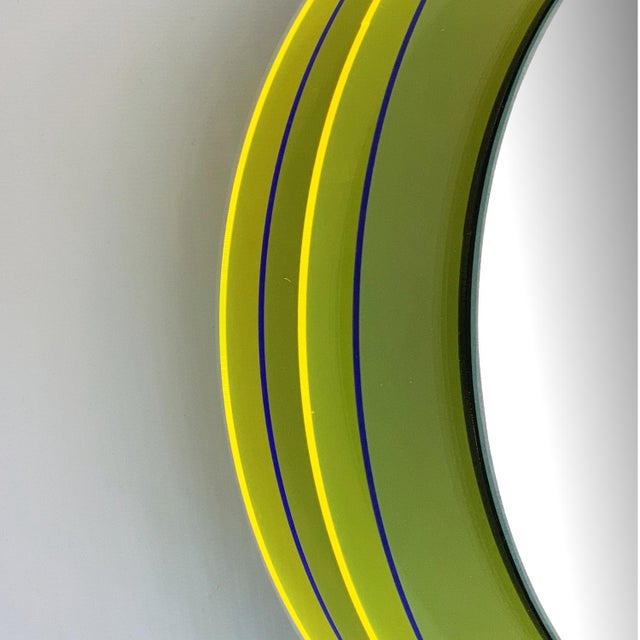 Blue 284a Sunset Wall Mirror by Andreas Berlin For Sale - Image 8 of 12