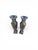 Large Greek Style Black Marble Vases, 20th Century, Set of 2 For Sale - Image 9 of 12