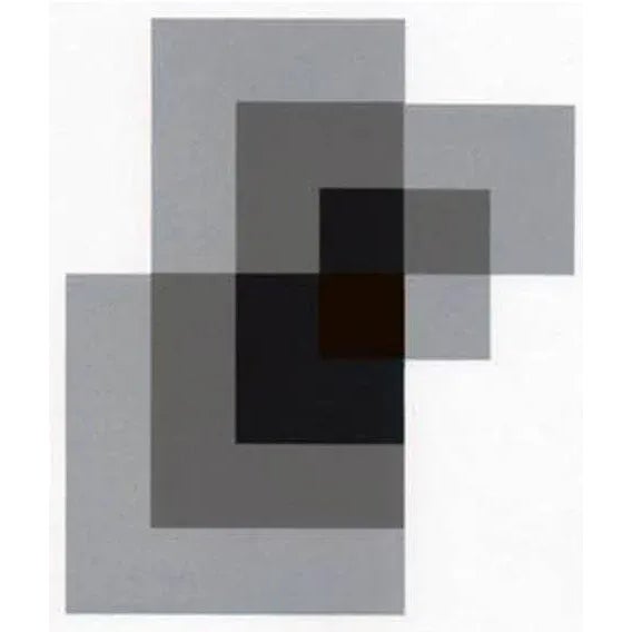 Anton Stankowski Classic Abstract Serigraph, Limited Edition, 1997 Classic abstract serigraph by important German artist...