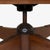 Wood Jasper Furniture Walnut Desk Chair in Grey Faux Shearling Bouclé For Sale - Image 7 of 8