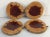 Vintage Live Edge Cedar Coasters For Sale In Dallas - Image 6 of 6