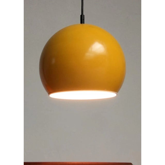 Mid-Century Space Age Ball Pendant Lamps, Set of 2 For Sale - Image 17 of 18