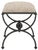 Rustic Currey & Company Agora Peppercorn Ottoman For Sale - Image 3 of 4