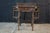 Early 20th Century Antique American Quartersawn Oak & Wicker Kidney Writing Desk Dressing Table For Sale - Image 5 of 16