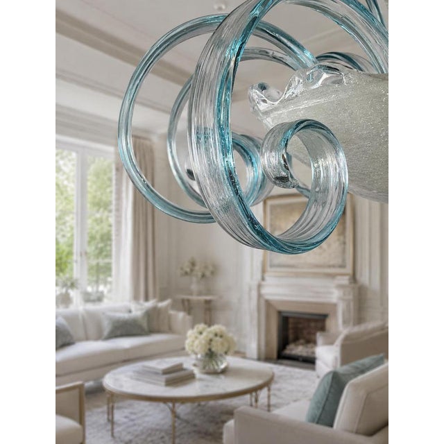 Murano Chandelier from Barovier, 1950s For Sale - Image 13 of 17