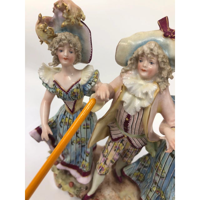Early 20th Century Royal Rudolstadt German Figurine For Sale - Image 12 of 12