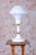 1960s Mid-Century Table Lamp in Brass, Steel and Glass, Czech, 1960s For Sale - Image 5 of 11