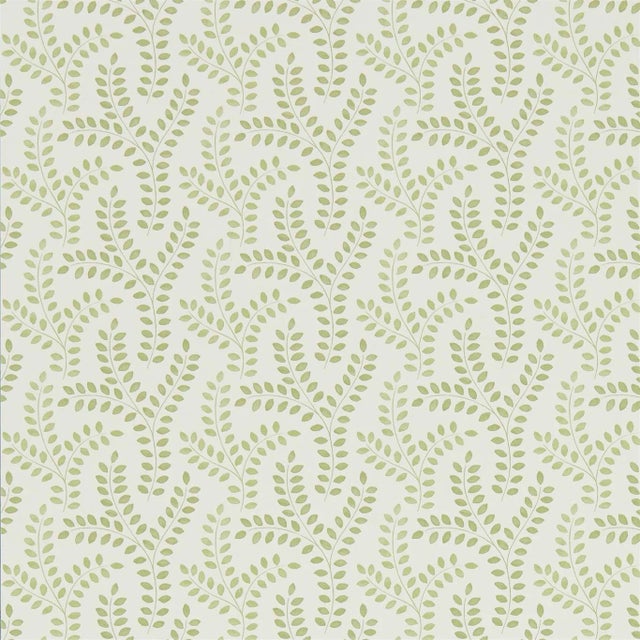 Sanderson Yarton Wallpaper in Moss - a Sample For Sale