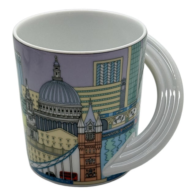 Cupola City Cup Series No. 7 London Mug by K. Still and Mario Bellini for Rosenthal Studio Line, 1990s For Sale