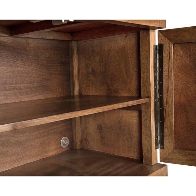 Noir NOIR Quadrant 4 Door Sideboard, Dark Walnut For Sale - Image 4 of 10