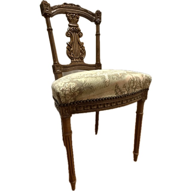 Victorian Vintage Hand-Carved Chairs - Set of 2 For Sale - Image 3 of 8