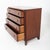 A fine Regency mahogany four-drawer chest of elegant and restrained design The chest stands upon splayed feet and features...