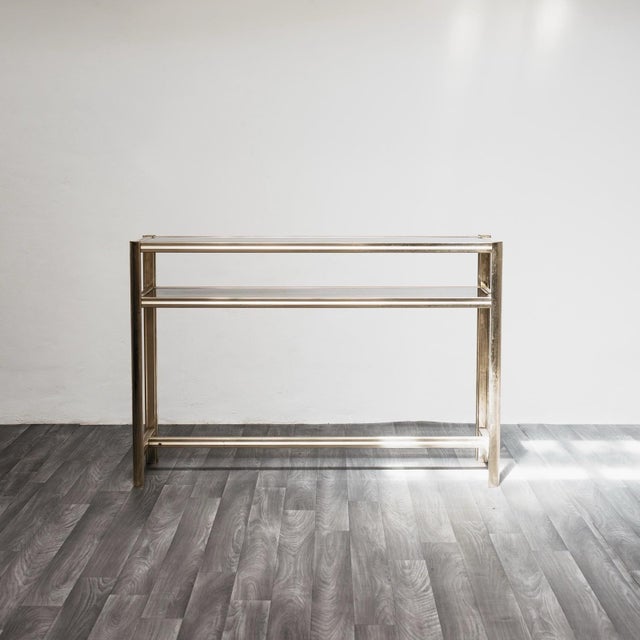 1970s Vintage Hollywood Regency Console Table, 1970 For Sale - Image 5 of 10