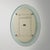 Wall Mirror with Curved Glass Frame by Metalvetro, 1970s For Sale - Image 9 of 12