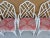 Wood McGuire Chippendale Style Coastal Mid-Century Modern Bamboo Rattan White Dining Armchairs - Set of 4 For Sale - Image 7 of 11