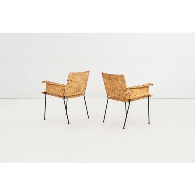 1950s Pair of Van Keppel-Green “Vkg” Model 864 Club Chairs, California, 1953 For Sale - Image 5 of 12