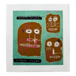 Jean Michel Basquiat (1960-1988), Three Arstonists, 1983, (Patato Study), Copyright Estate of Jean Michel Basquiat, Licensed by Artestar Ny For Sale