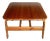 Danish Square Solid Teak Side or Coffee Table, 1960s For Sale