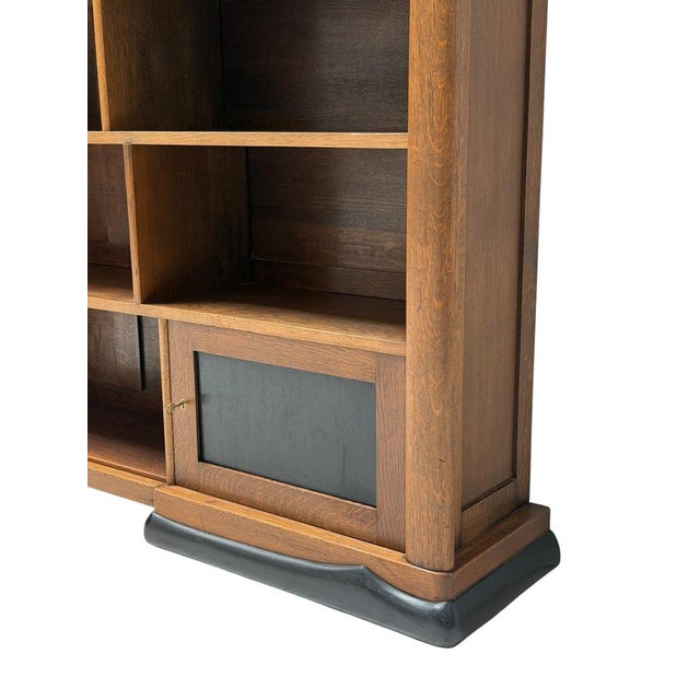 Art Deco Open Bookcase by Paul Bromberg for H. Pander, 1920s For Sale - Image 14 of 15